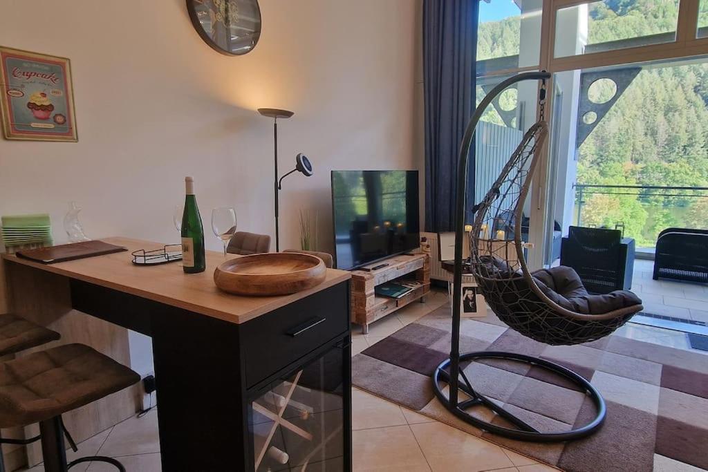 Wohnwerk: Penthouse - Moselblick Lägenhet Traben-Trarbach Exteriör bild